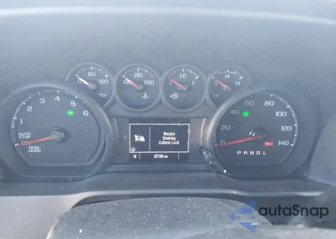 2025 Chevrolet Silverado 1500 2Wd Short Bed Custom z USA, uszkodzony, nr VIN 1GCPABEK0SZ301125